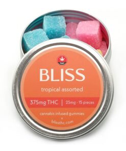 BLISS Edibles 375mg THC Tropical