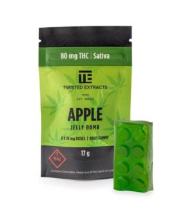 Apple Sativa Jelly Bombs – Twisted Extracts